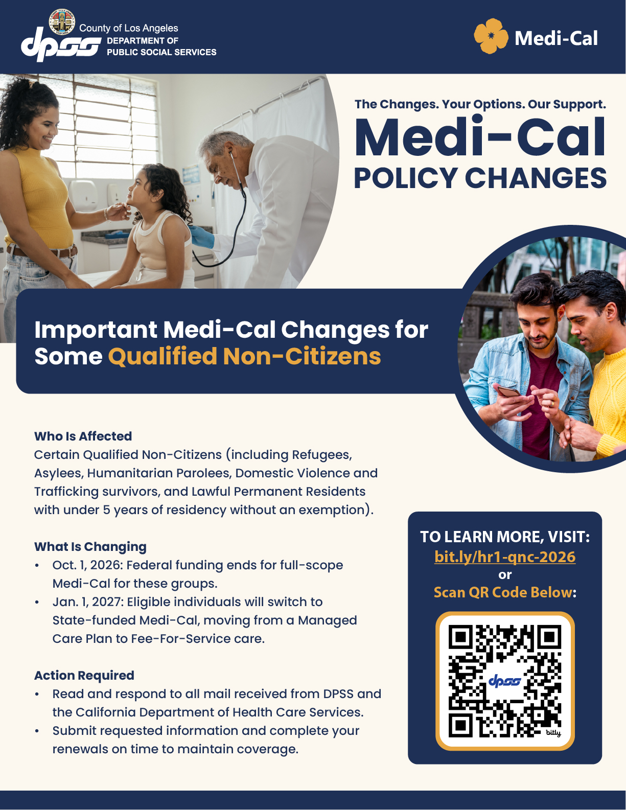 Medi-Cal Policy Changes Flyer