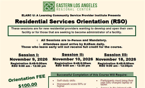 RSO flyer