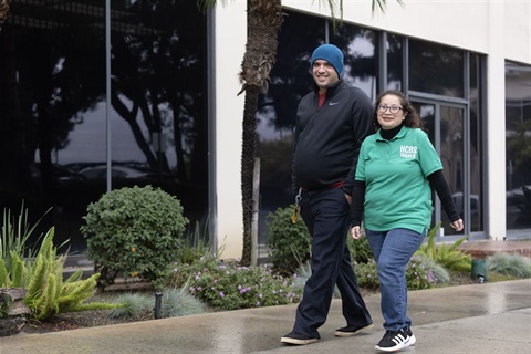 Service Providers walking